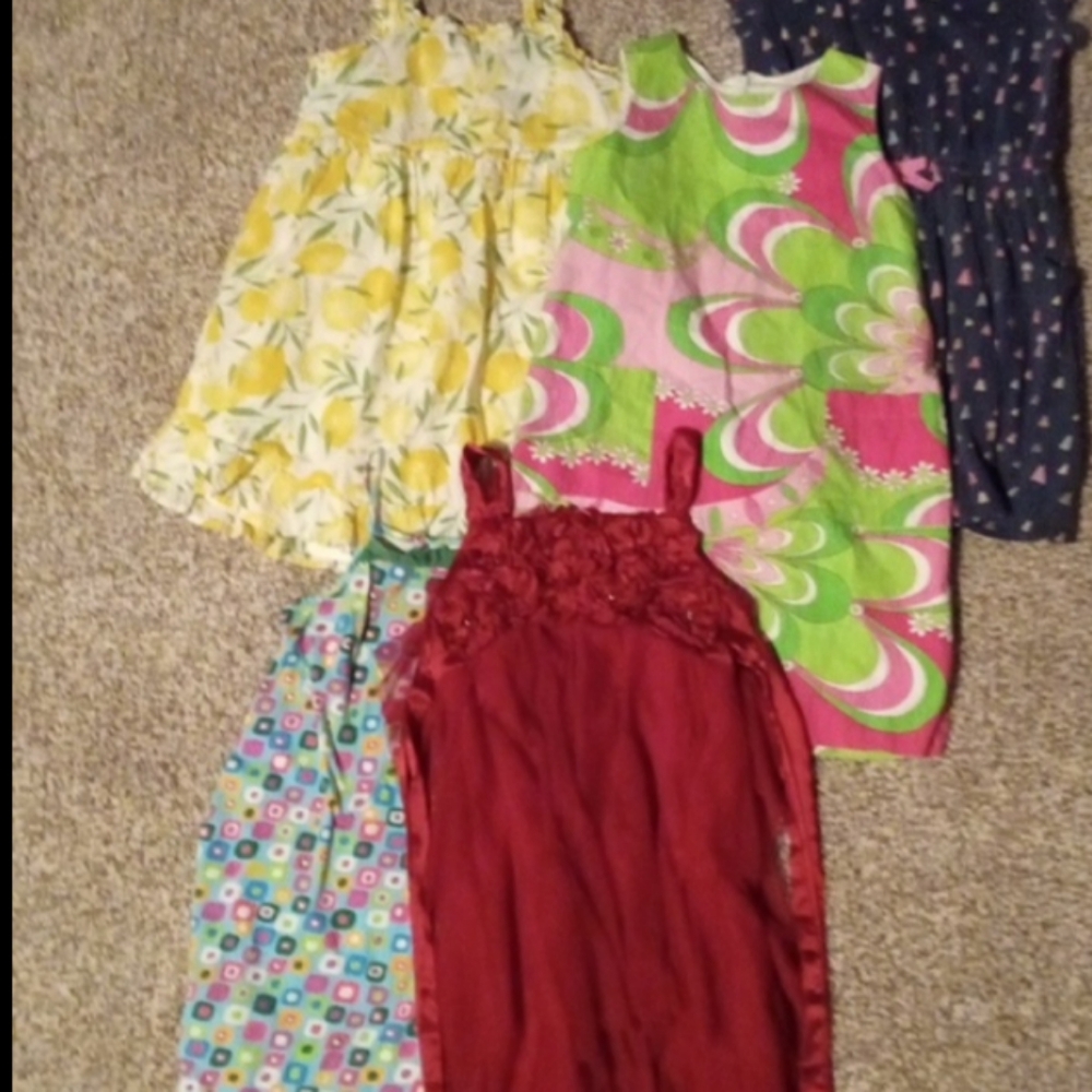 5 girls dresses